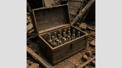 Liquor bottled found during razing drive in Haridwar