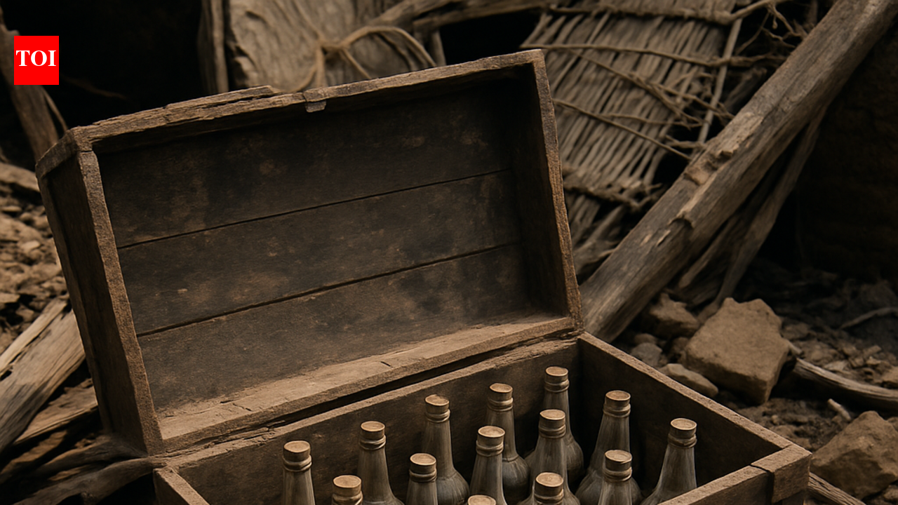 Liquor bottled found during razing drive in Haridwar