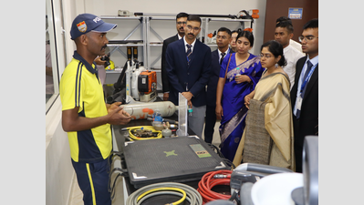 86 IPS trainees visit SDRF battalion for disaster response training