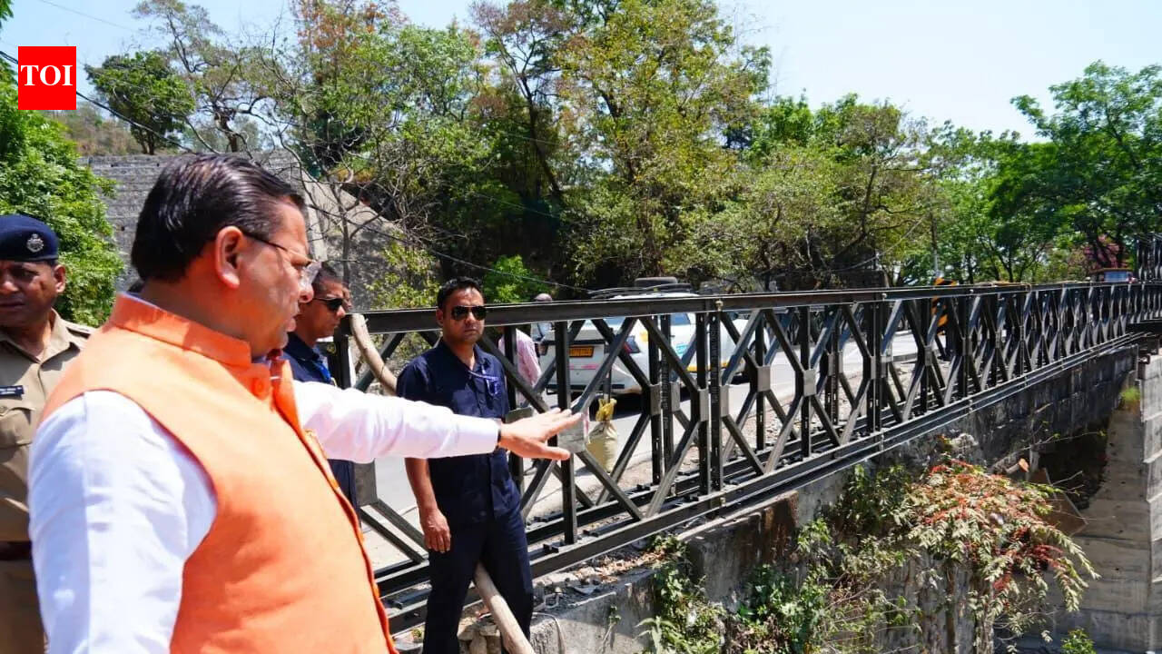 Permanent bridge on Doon-Mussoorie route to be completed in next 2-3 months: Dhami