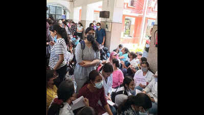 'Insects in food': Protest at Lady Hardinge