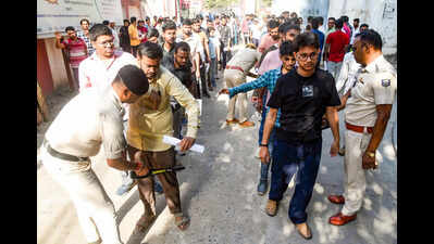 Tight security, strict vigil for sanitary officers’ exam