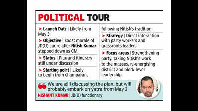 Nishant plans statewide yatra from May 3 to boost workers’ morale