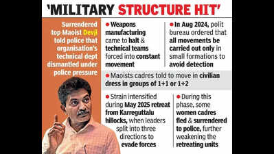 Internal rifts, security pressure crippled Maoist operations: Devji