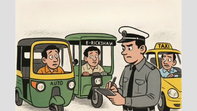 817 cabbies, auto and e-rickshaw drivers fined for violating uniform rules in Gurgaon in past 10 days