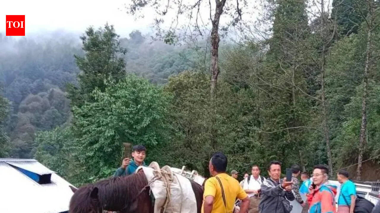 Poll officials trek to state’s remotest booth at 7.5k ft