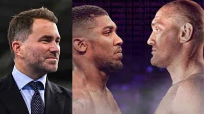 Tyson Fury vs Anthony Joshua fight plan exposed as Eddie Hearn confirms comeback twist after tragic setback