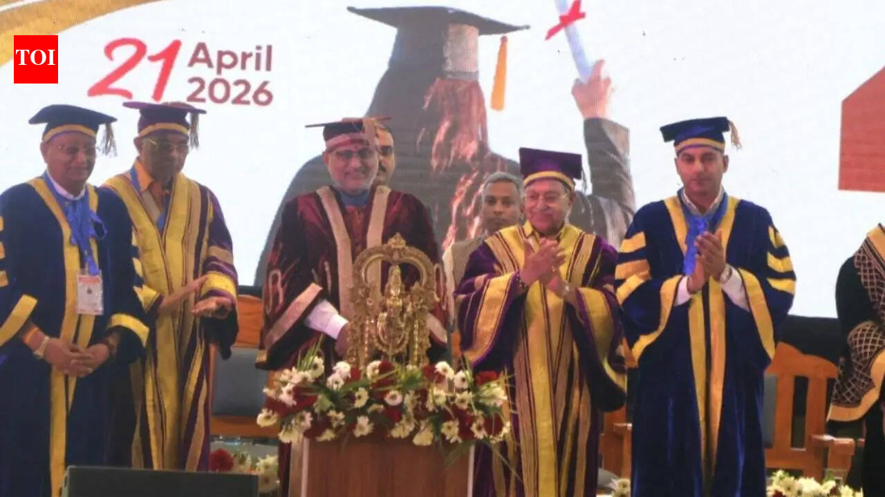 Vice President C.P. Radhakrishnan awards degrees, urges students to become job creators at IIMT Convocation