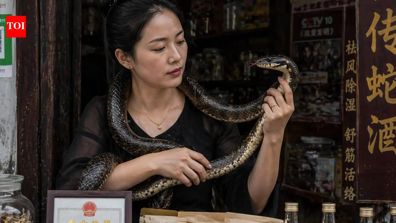 Chinese woman earns over $146K a year managing 60,000 venomous snakes in a risky family empire: From University graduate to snake venom millionaire