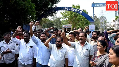 Over 38,000 Telangana RTC workers launch strike after failed talks on 32 demands; 6k buses off roads