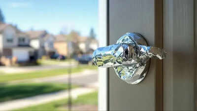 Aluminium foil on door handles is trending in 2026: US homes gush over 'surprisingly big effect' but is it really a smart hack?