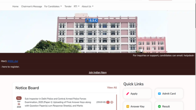 SSC Stenographer 2026 exam: Final vacancies list released for Grade C and D at ssc.gov.in