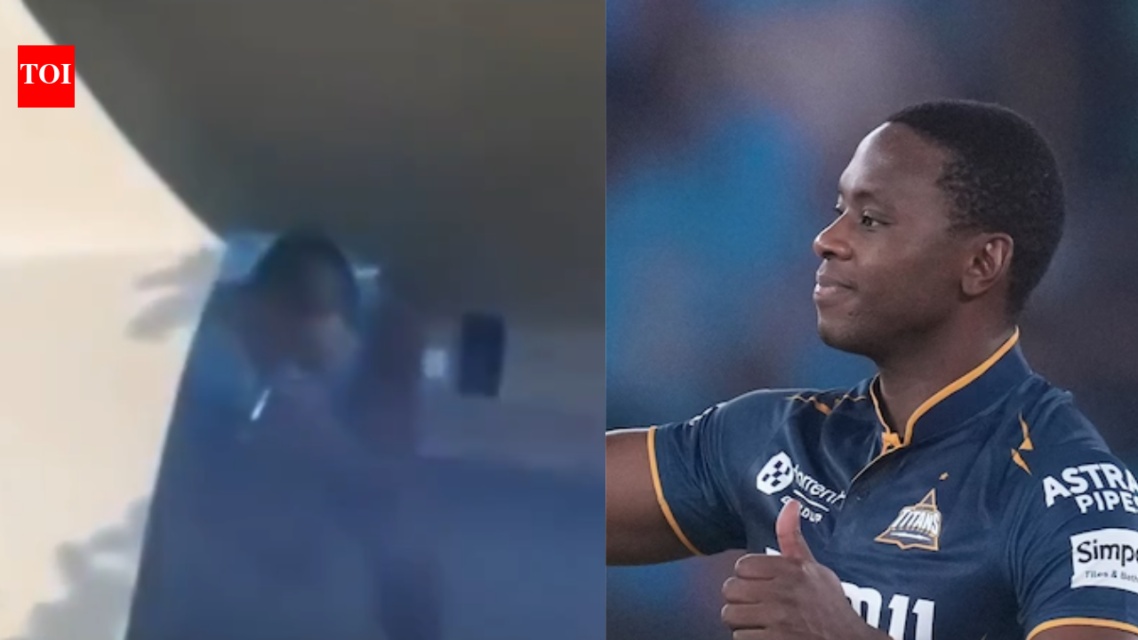 Gujarat Titans' Kagiso Rabada caught smoking in hotel premises - Watch