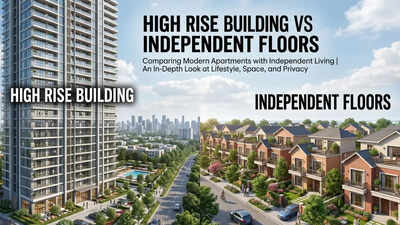 Independent floors vs high-rise living: Which offers better value in 2026? Expert shares market insights
