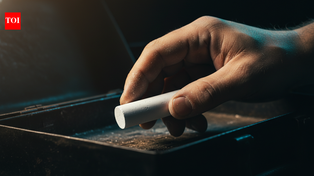 That stick of chalk in your junk drawer might be saving your tools