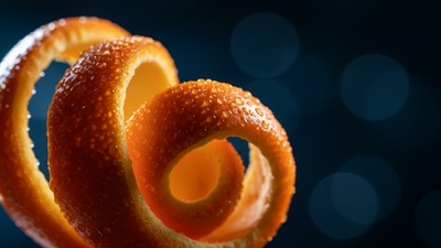 The orange peel you throw away might be your skin's best friend
