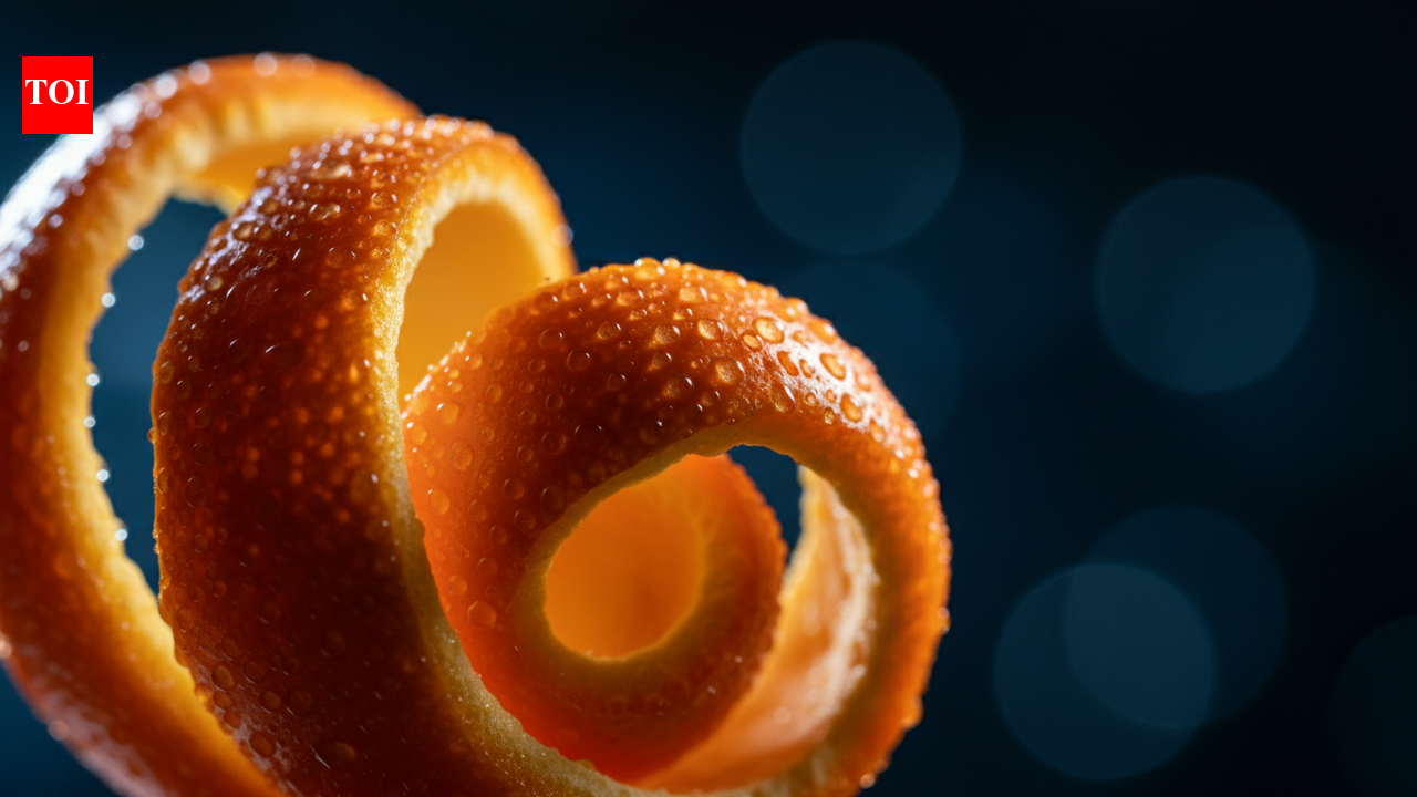 The orange peel you throw away might be your skin's best friend