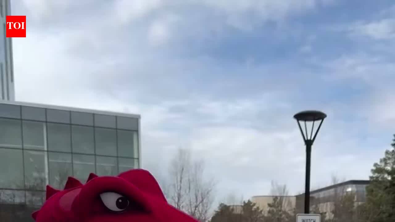 The University of Calgary in Canada celebrated its 60th birthday with a dress-up party