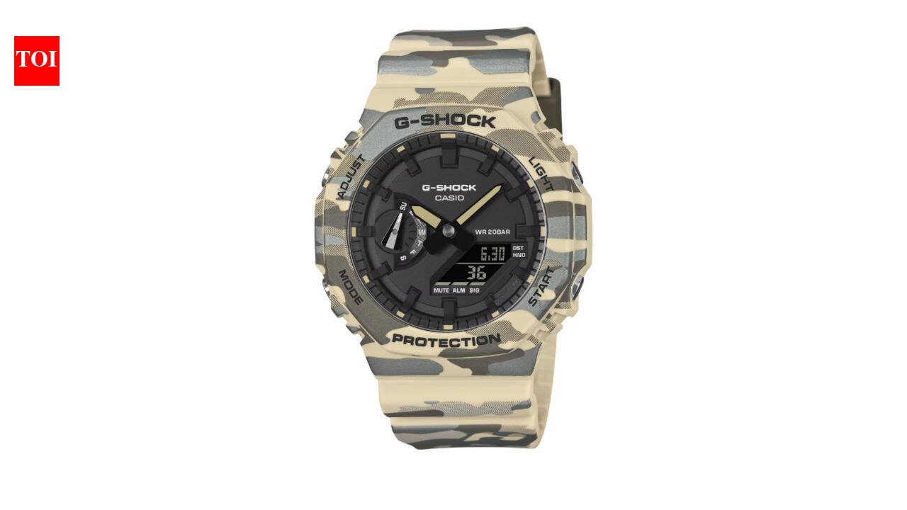 G-SHOCK's new GA-2100CM brings camo to the 2100 series for the first time