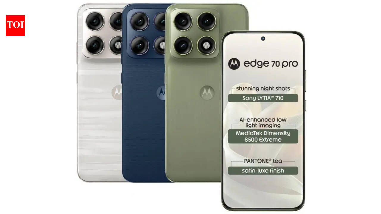 Motorola Edge 70 Pro with 50MP camera, 6500 mAh battery launched in India: Price, specs and more