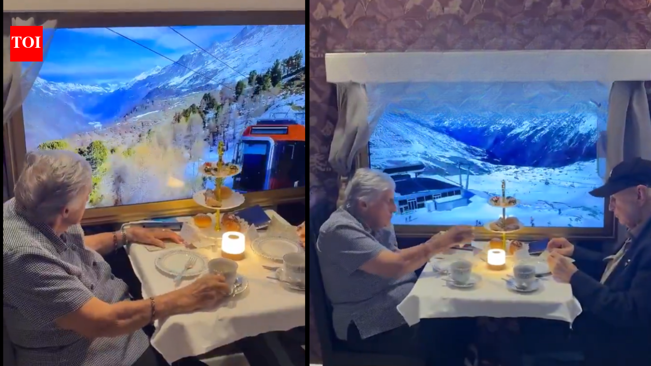 World’s first virtual train lets elderly explore 10 countries without leaving their seats