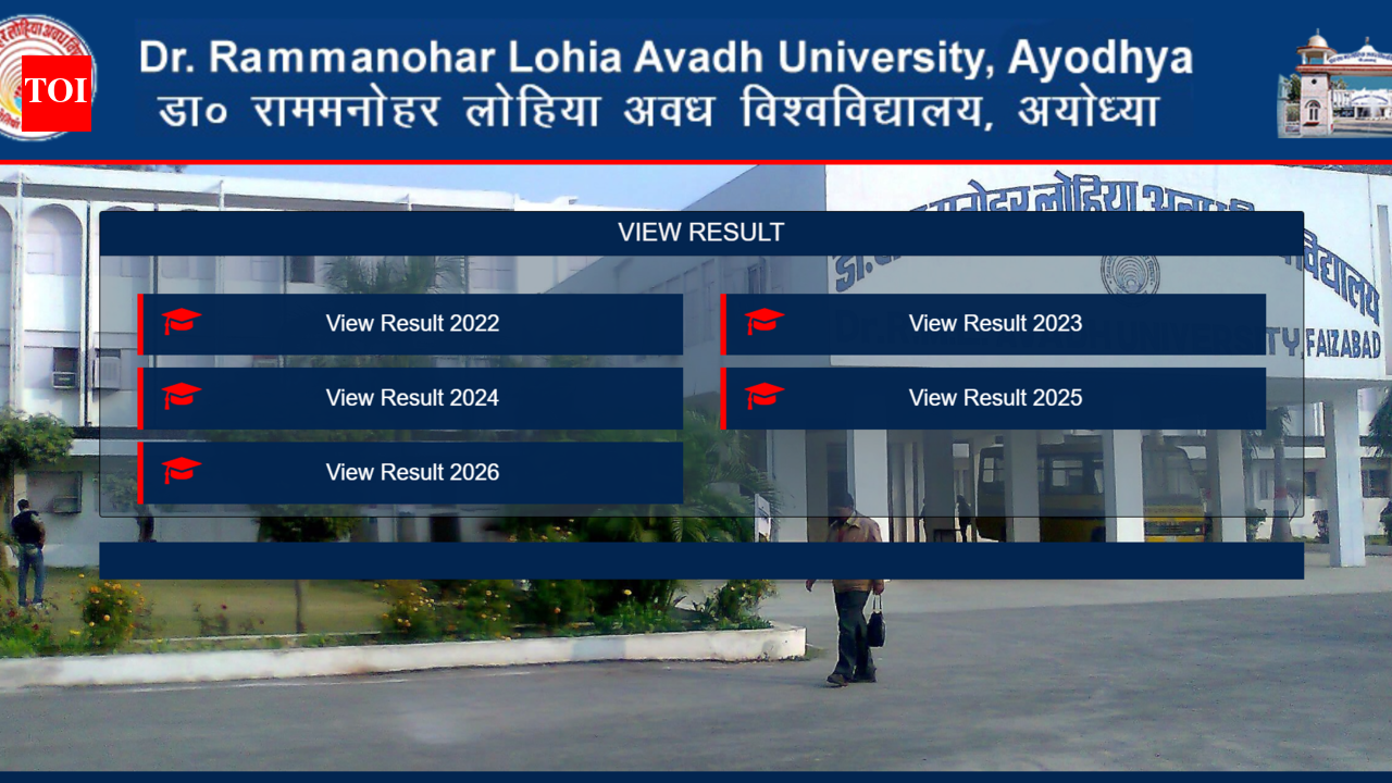 यूजी और पीजी पाठ्यक्रमों के लिए आरएमएलएयू परिणाम 2026 जारी: स्कोरकार्ड डाउनलोड करने के लिए सीधा लिंक यहां