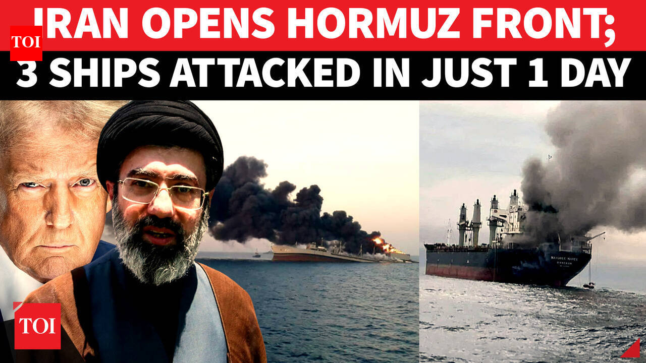 IRGC Attacks Three Ships For Defying Iranian Orders; Hormuz Explodes As ...