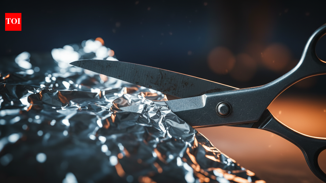 Why cutting aluminium foil isn't actually sharpening your scissors