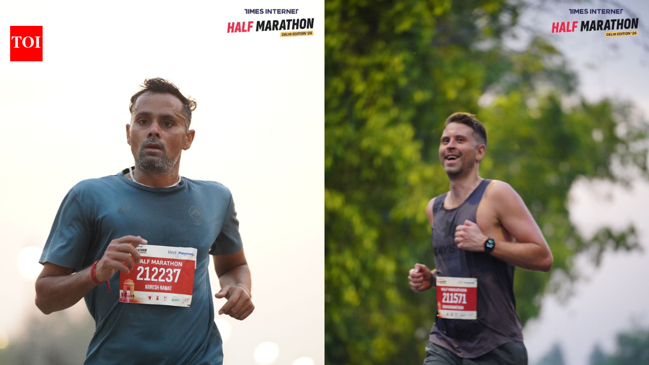 Dedication on display: Standout performances in the 40–49 category at Times Internet half marathon