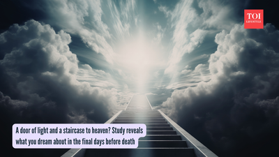A door of light and a staircase to heaven? Study reveals what you dream about in the final days before death