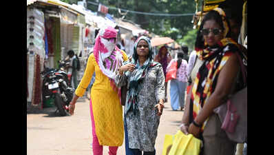 Mercury touches 41.2°C in city, the highest this season