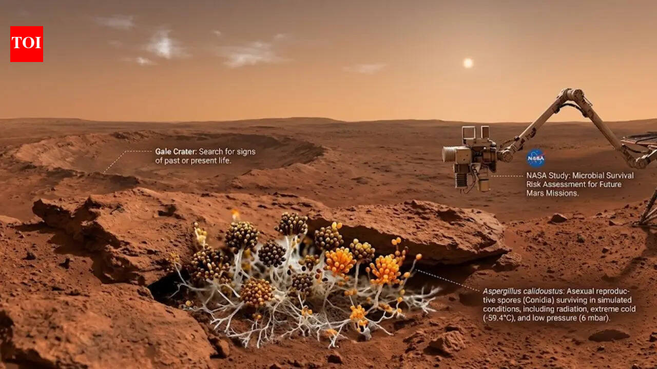 Can Earth’s fungi survive on Mars? NASA study reveals surprising answers