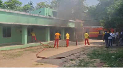 Fire at Anandpur College in Keonjhar, no casualties