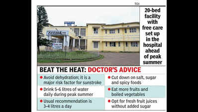 KR Hospital readies sunstroke ward