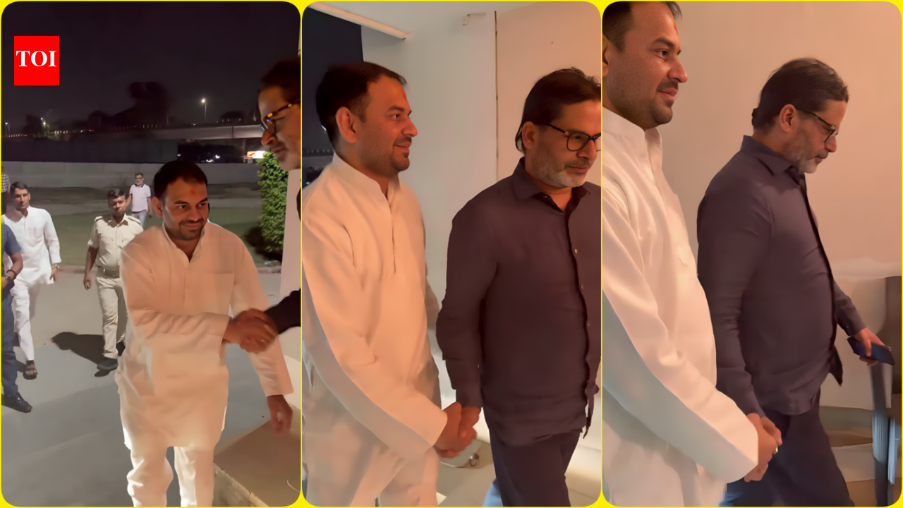 Tej Pratap meeting with PK triggers speculation