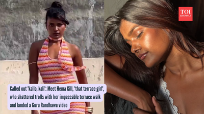 Called out 'kallo, kali': Meet Hema Gill, 'that terrace girl', who shattered trolls with her impeccable terrace walk and landed a Guru Randhawa video
