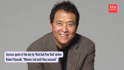 Success quote of the day by 'Rich Dad Poor Dad' author Robert Kiyosaki: "Winners fail until they succeed”