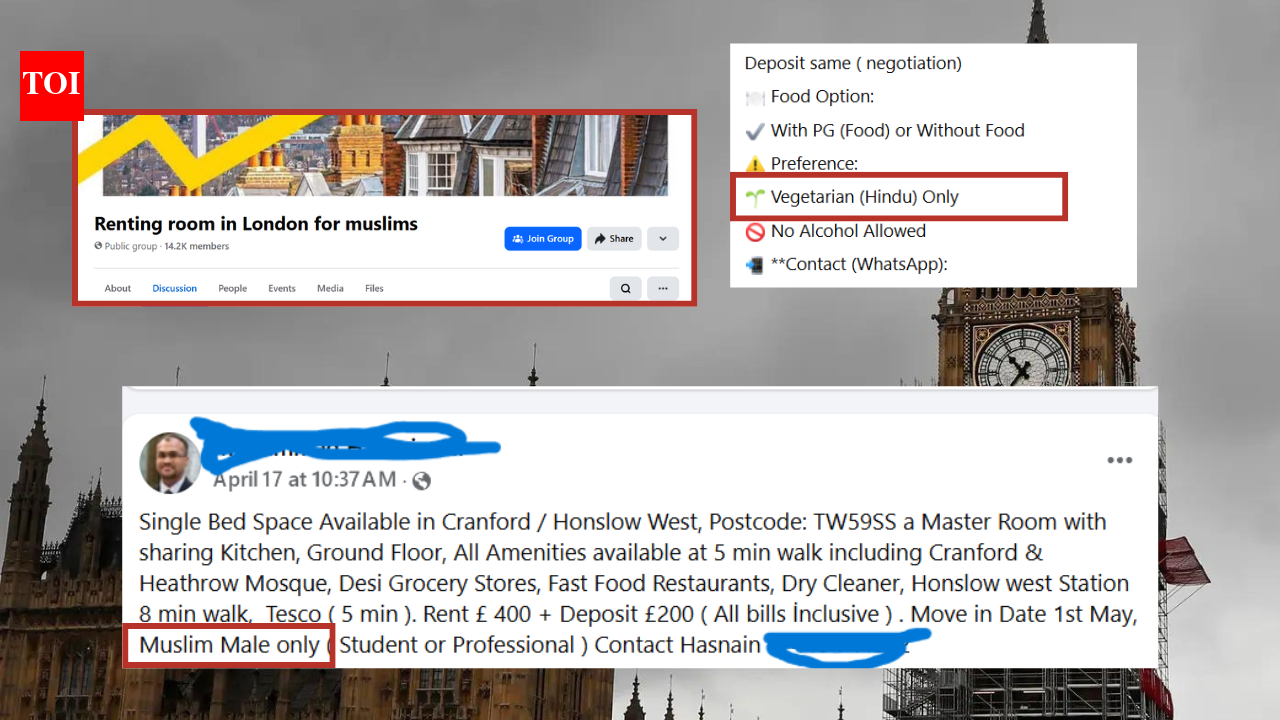 Landlords illegally advertising for ‘Muslim only’ or ‘Hindu only’ tenants in London