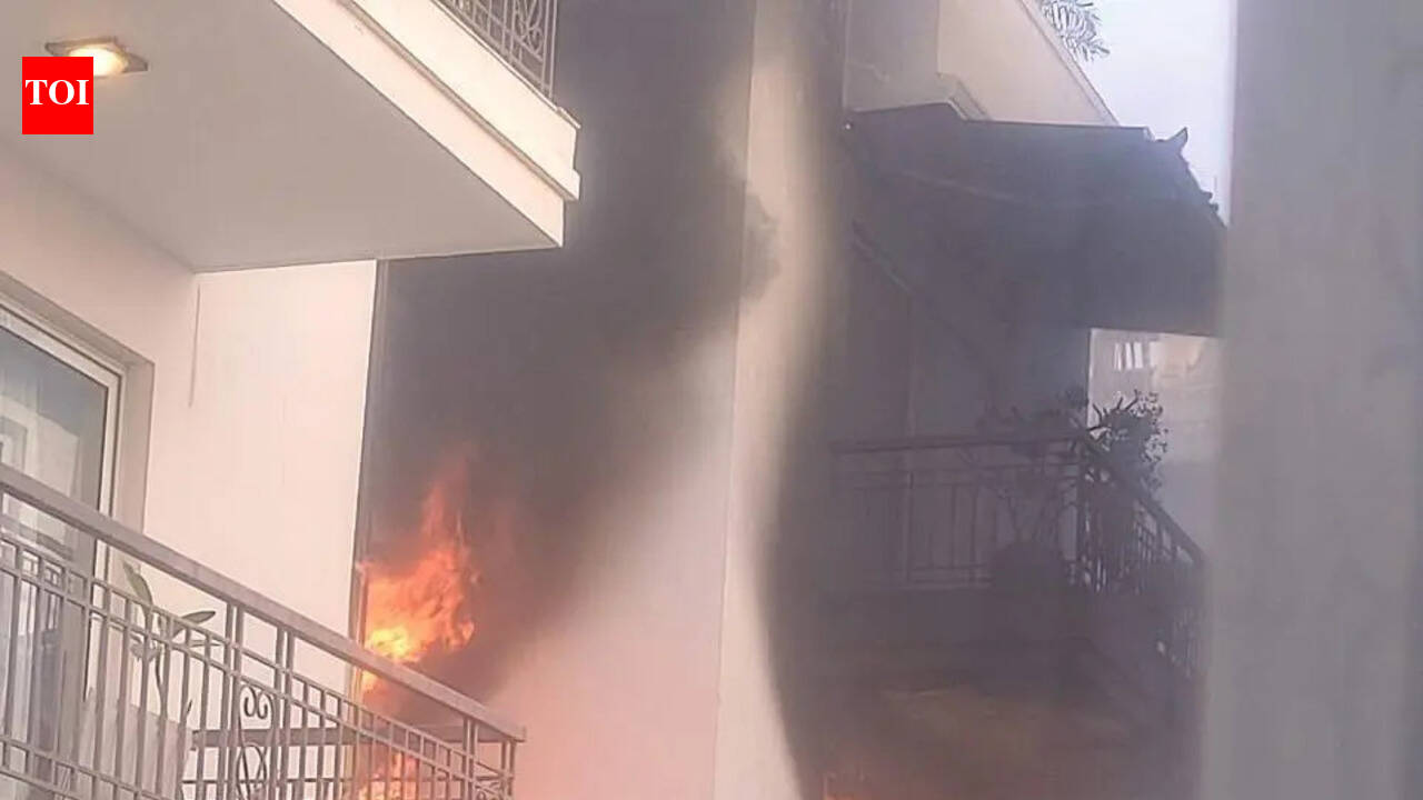 Fire breaks out at flat in Gurgaon’s Sector 63A society from possible short circuit