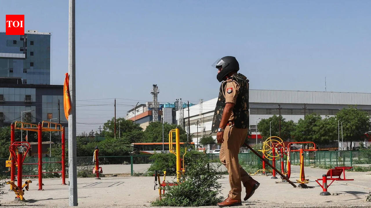 CCTV cameras were covered before Noida protests, police say