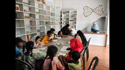 Engr returns home to gift village a learning treasure