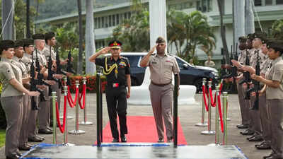 Army chief visits US command in Hawaii to bolster security architecture across Indo-Pacific | India News – The Times of India