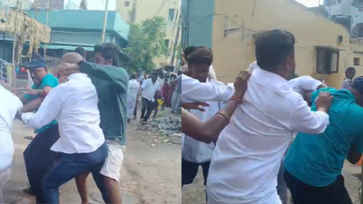 Tamil Nadu polls: AIADMK-DMK agents clash at Salem booth after voter 'misreads' conversation