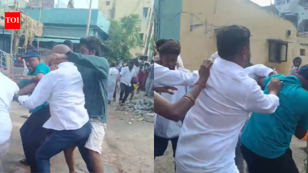 Tamil Nadu polls: AIADMK-DMK agents clash at Salem booth after voter 'misreads' conversation