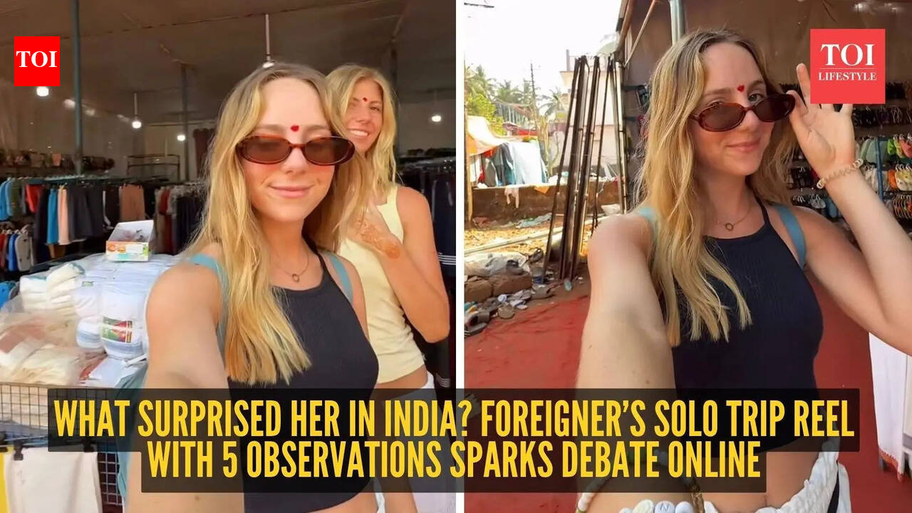 What surprised her in India? Foreigner’s solo trip reel with 5 observations sparks debate online