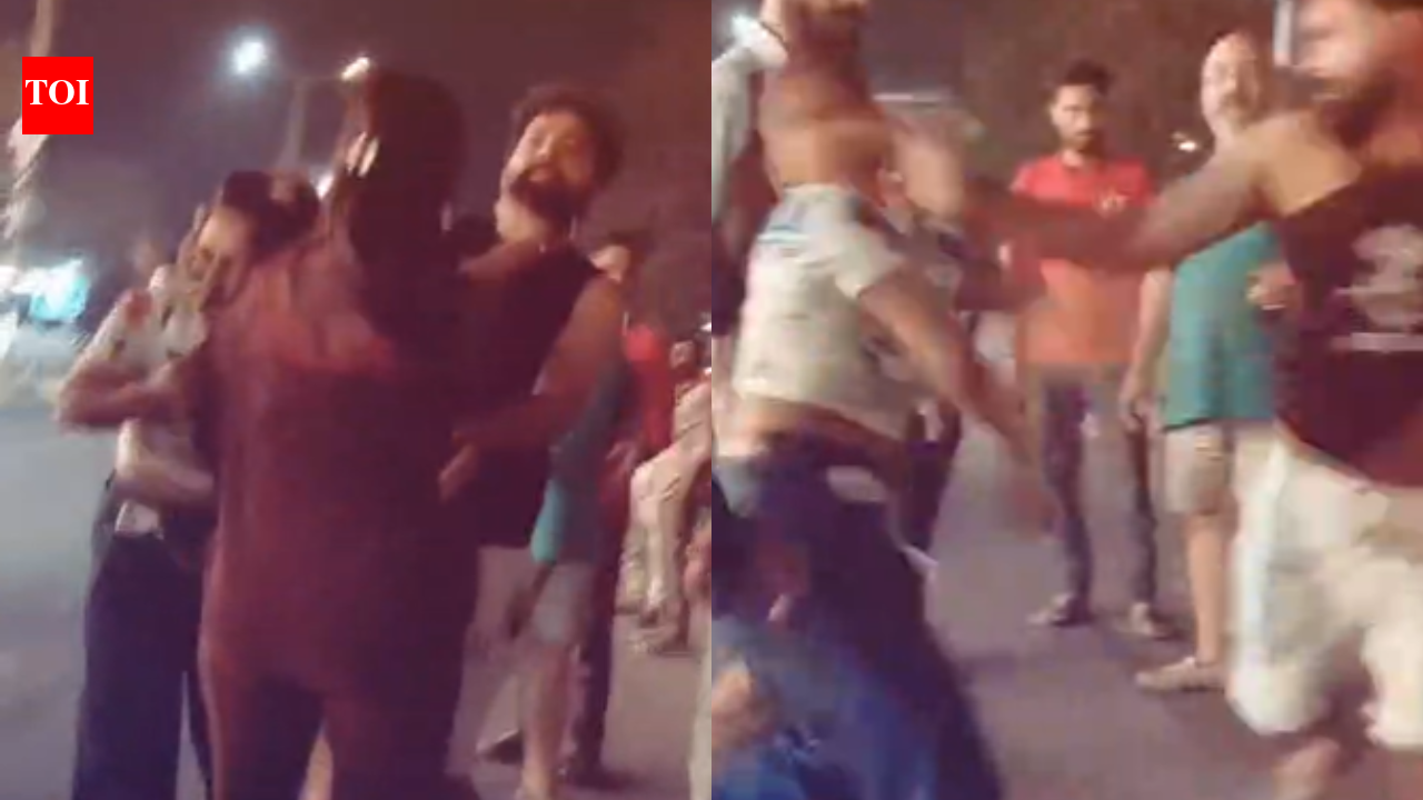 Man assaults woman outside liquor shop in Gurgaon; viral video sparks outrage