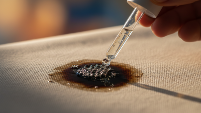 Beyond the scrub: The new science of lifting oil stains without harsh chemicals
