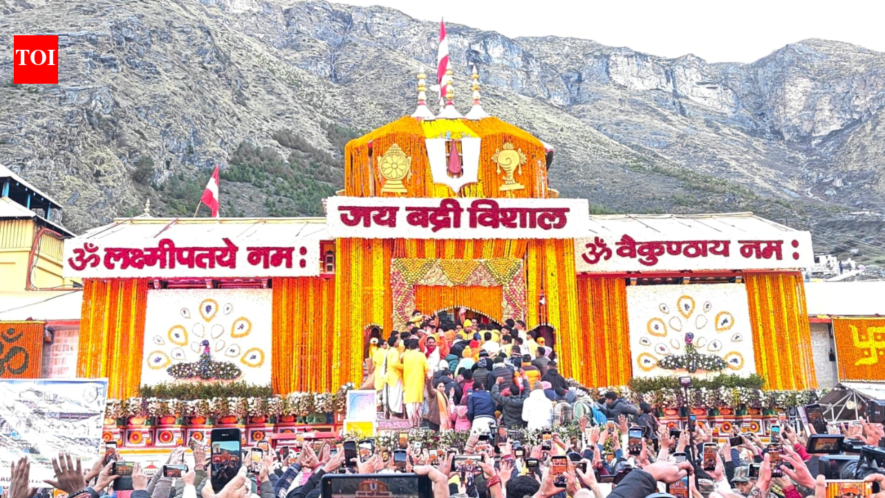 Badrinath temple reopens: Portals open after 6-month winter break