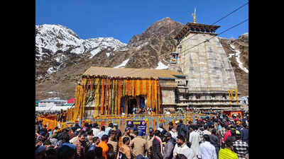 Thousands flock in as Kedarnath portals open for pilgrims with grand ceremony