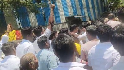 DMK, BJP members clash over fake votes allegations in Chennai